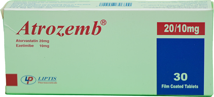 ATROZEMB 20/10 MG 30 TABLET
