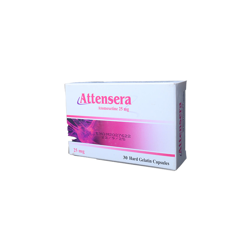 ATTENSERA 25 MG 30 CAPSULES