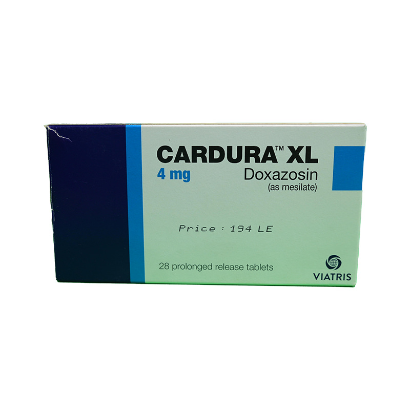 CARDURA XL 4 MG 28 TABLET