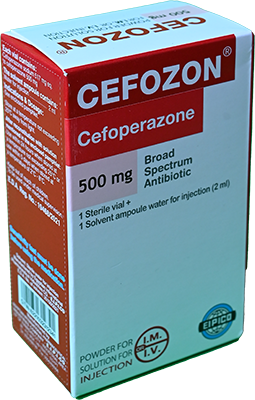 CEFOZON 0.5 GM 1 VIAL