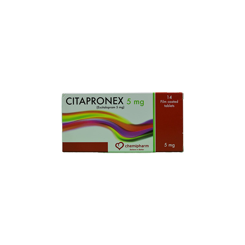 CITAPRONEX 5 MG 14 TABLET