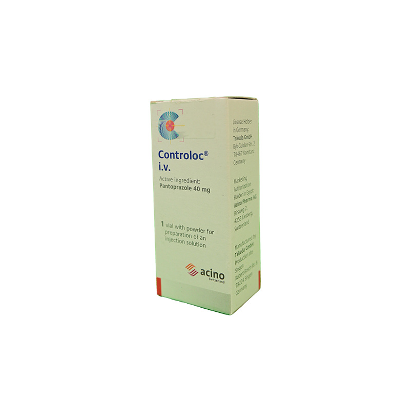 CONTROLOC 40 MG  I.V 1 VIAL