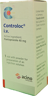 CONTROLOC 40 MG  I.V 1 VIAL
