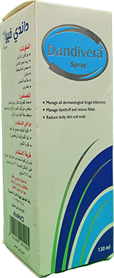 DANDIVERA ANTI-FUNGAL SPRAY 120 ML