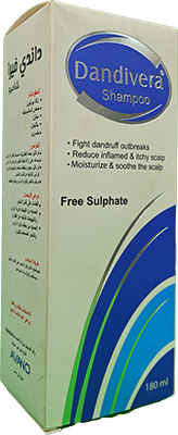 DANDIVERA SHAMPOO ANTI DANDRUFF 180 ML
