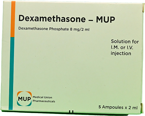 DEXAMETHASONE 8 MG 5 AMPULES