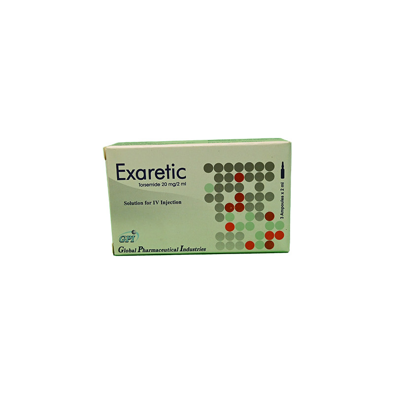 EXARETIC 20 MG 3 AMPULES