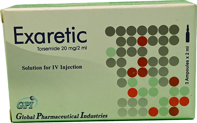EXARETIC 20 MG 3 AMPULES