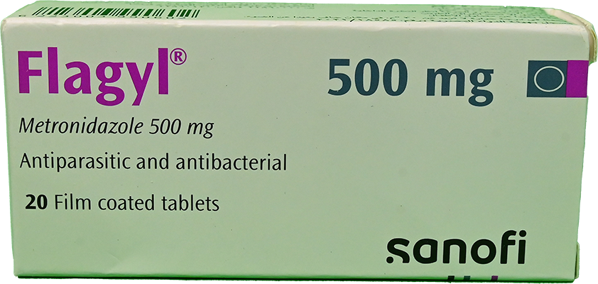 FLAGYL 500 MG 20 TABLET