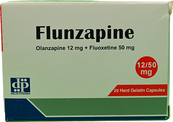 FLUNZAPINE 12/50 MG 20 CAPSULES