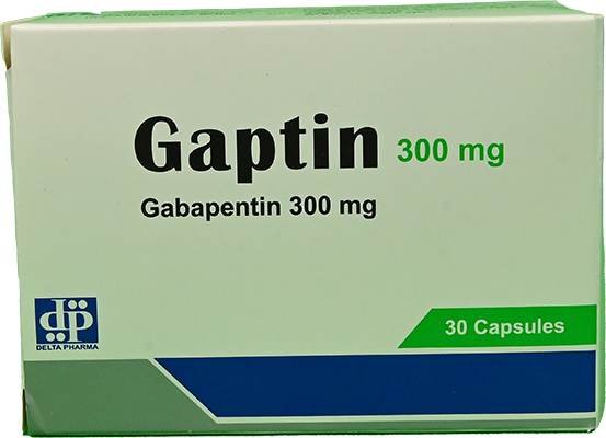 GAPTIN 300 MG 30 CAPSULES
