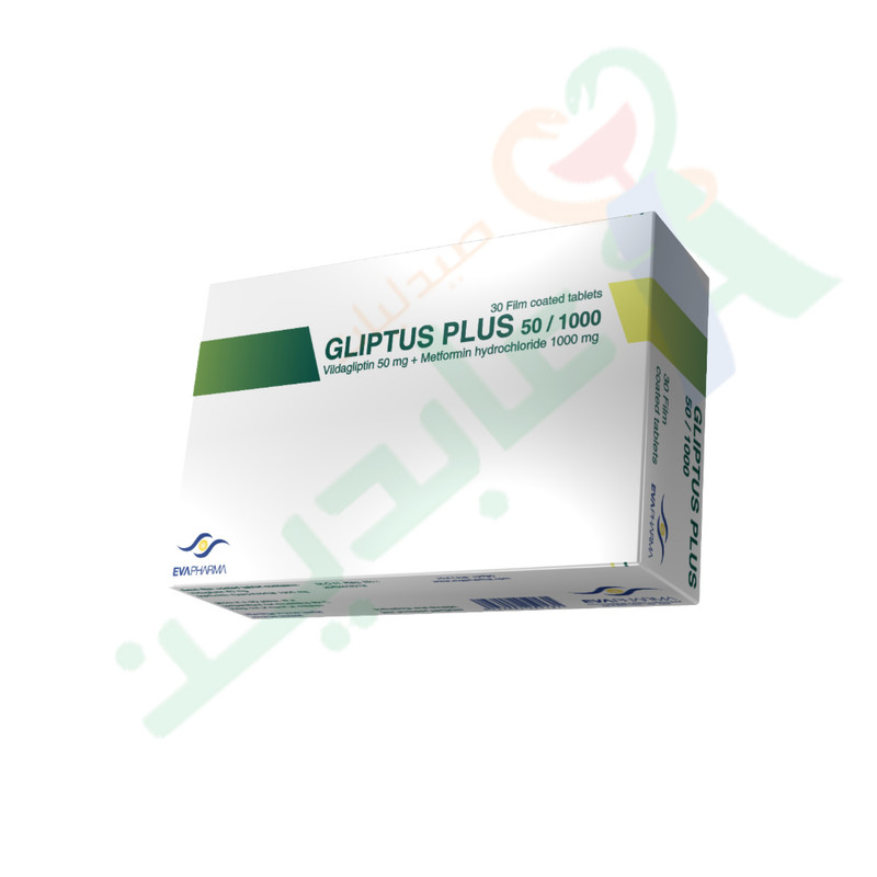 GLIPTUS PLUS 50/1000 MG 30 TABLET