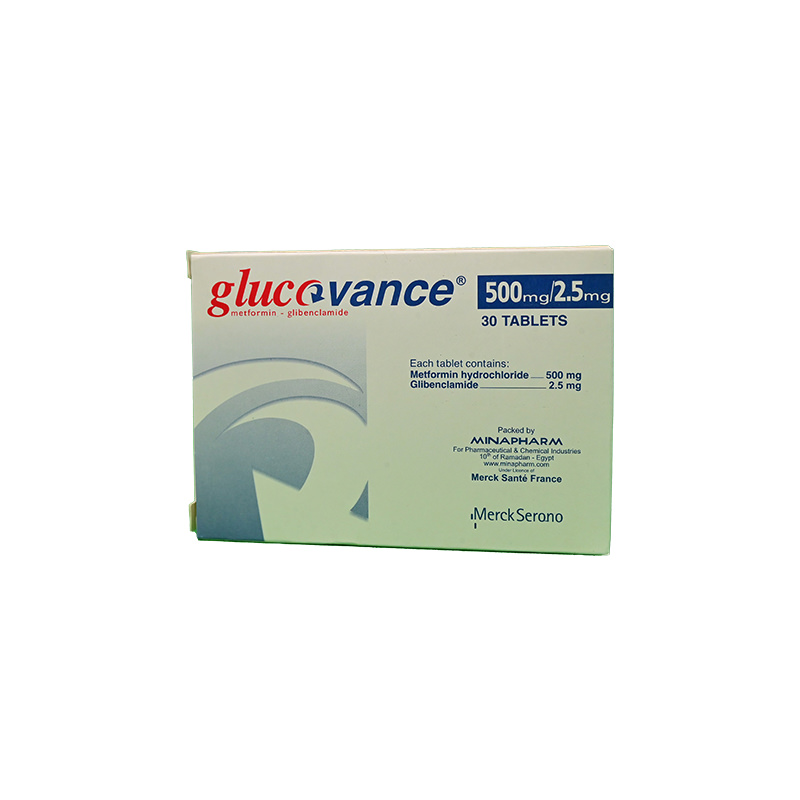 GLUCOVANCE  2.5 / 500 MG 30 TABLET