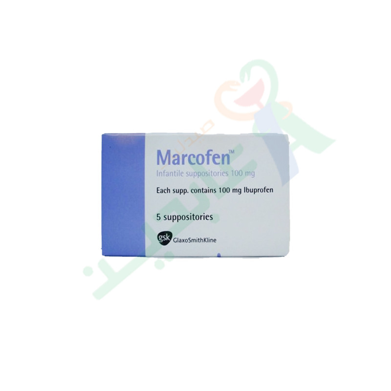 MARCOFEN INF 100 MG 5 SUPPOSITORIES
