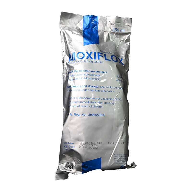 MOXIFLOX SOLUTION I.V 400 MG/250 ML