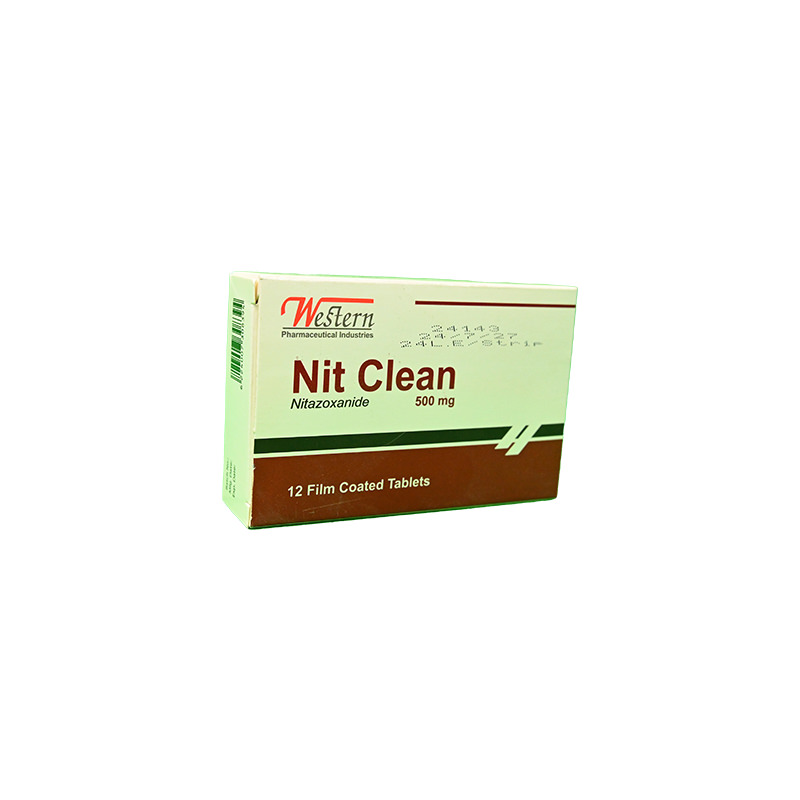 NIT CLEAN 500 MG 12 TABLET