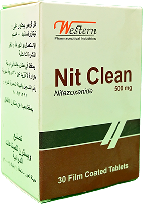 NIT CLEAN 500 MG 30 TABLET