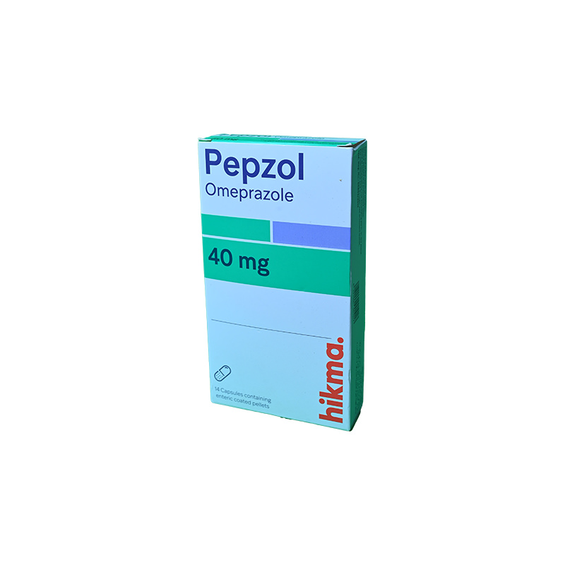 PEPZOL 40 MG 14 CAPSULES