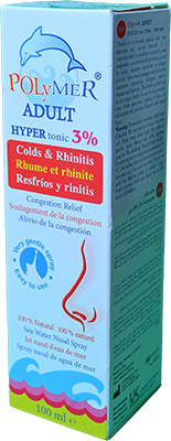 POLYMER ADULT 3% COLD &RHINITS 100 ML