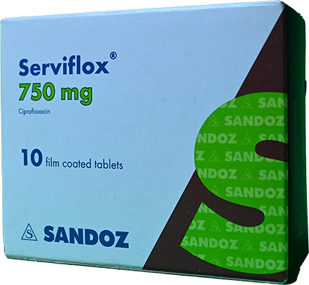 SERVIFLOX 750MG 10 TABLET