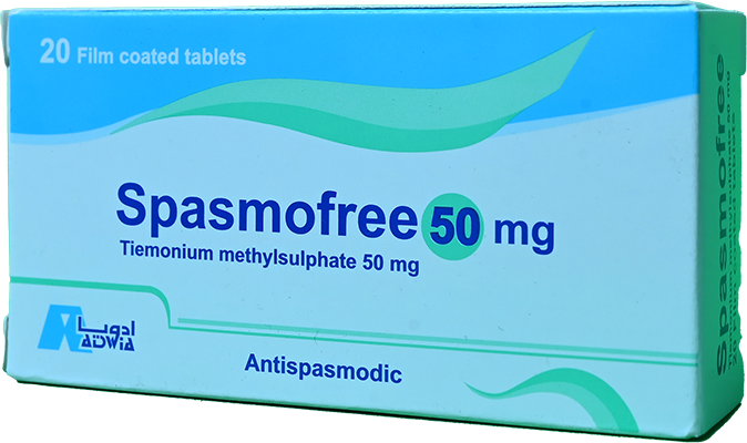SPASMOFREE 50 MG 20 TABLET
