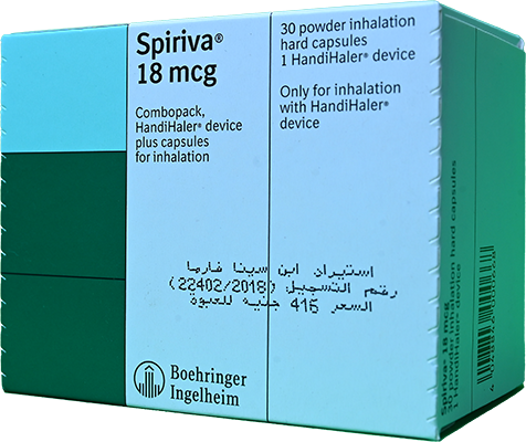SPIRIVA 18 MCG 30 CAPSULES INHALATION