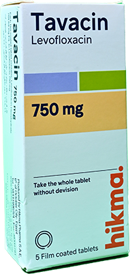 TAVACIN 750 MG 5 TABLET