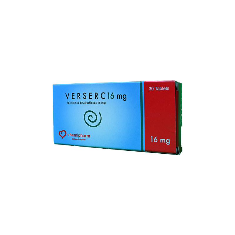 VERSERC 16 MG 30 TABLET