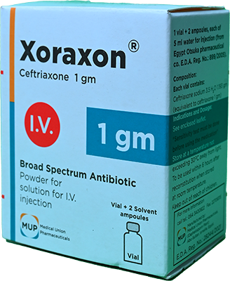 XORAXON 1 GM I.V 1 VIAL