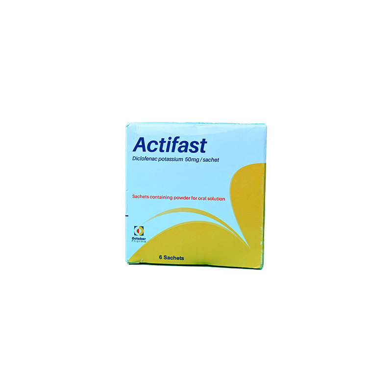 ACTIFAST  50 MG  6 SACHETS  2 GM