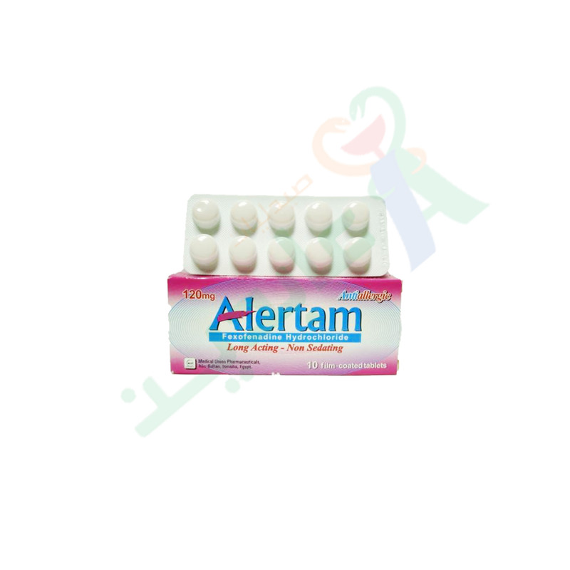 ALERTAM 120 MG 10 TABLET