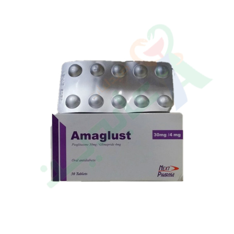 AMAGLUST 30 MG /4 MG 30 TABLET