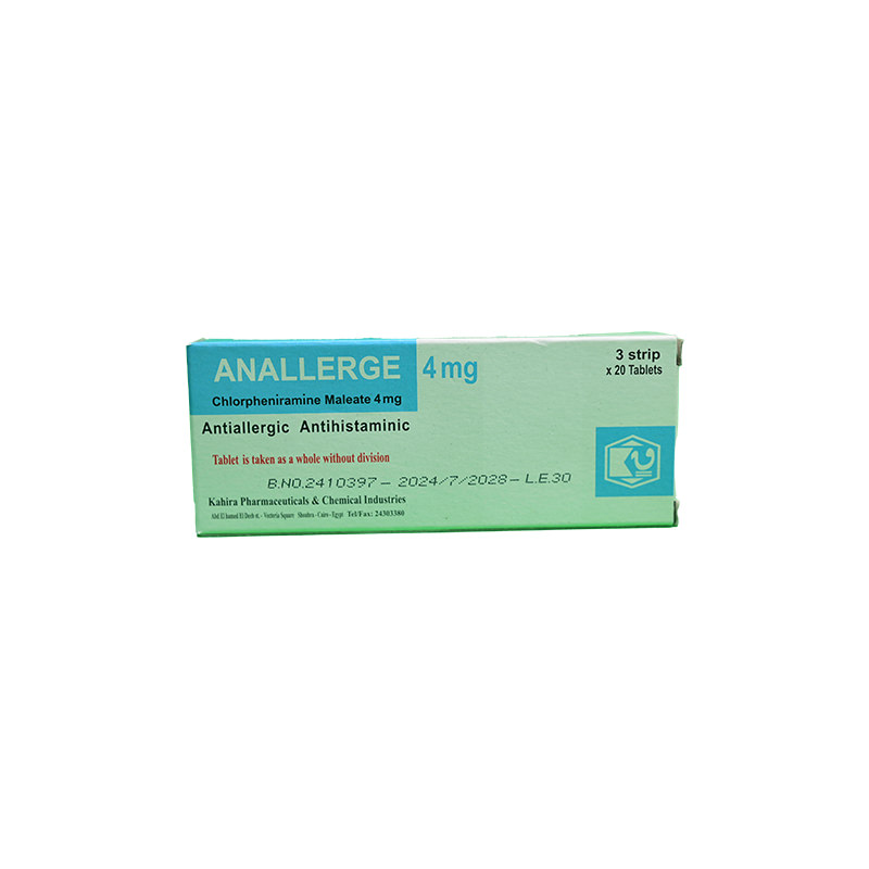ANALLERGE  4 MG  60 TABLET