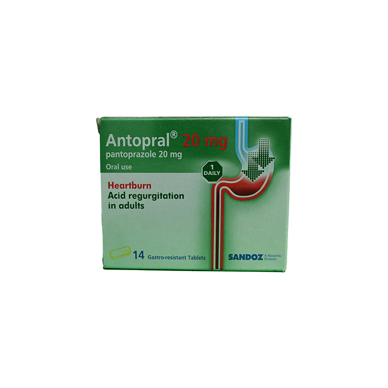 ANTOPRAL 20 MG 14 TABLET