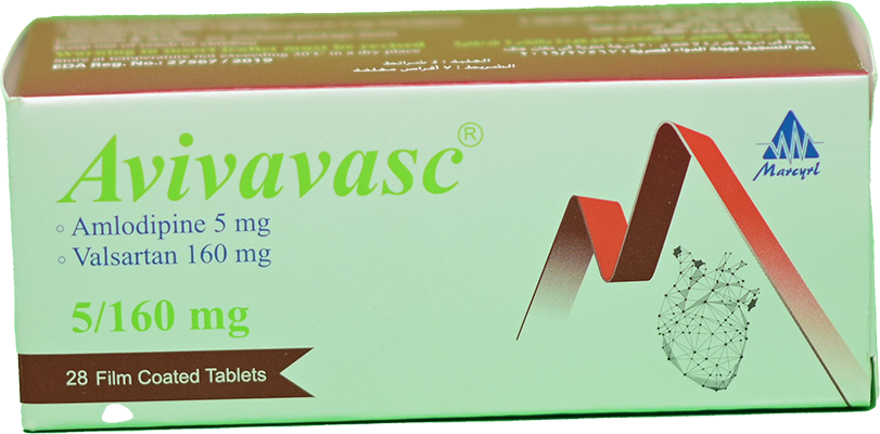 AVIVAVASC  5 MG / 160 MG  28 TABLET