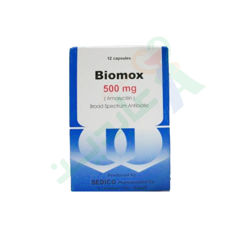 BIOMOX 500 MG 12 CAPSULES