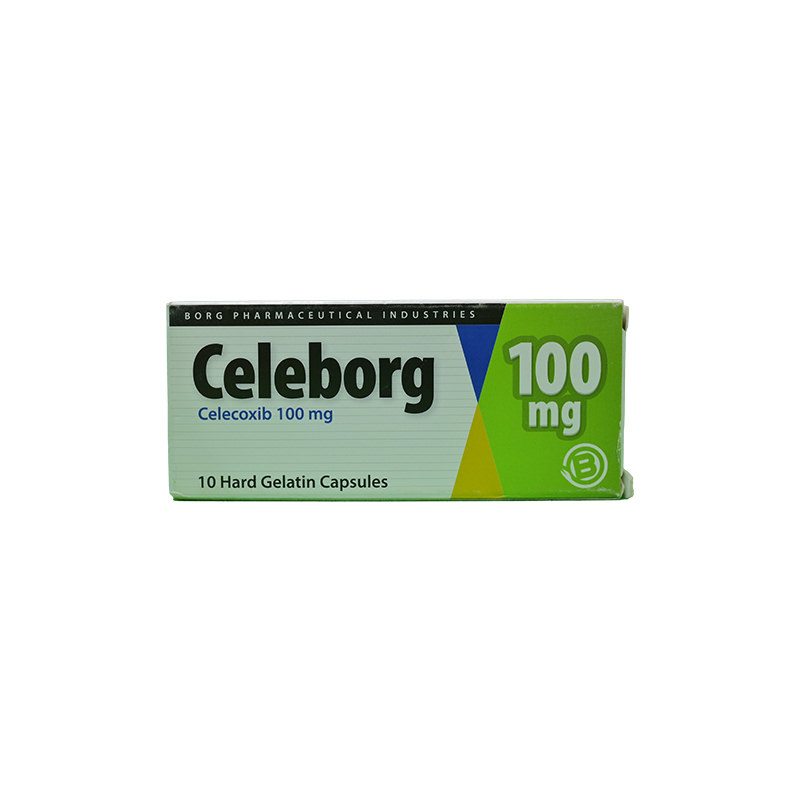 CELEBORG 100 MG 10 CAPSULES