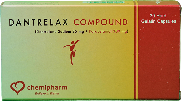 DANTRELAX COMPOUND 30 CAPSULES