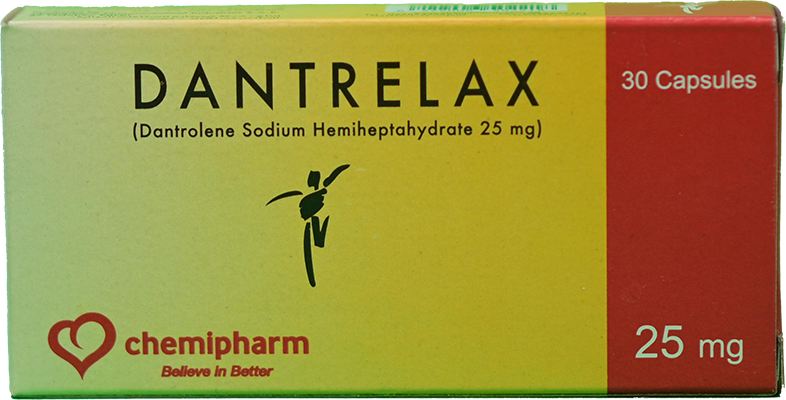 DANTRELAX 25 MG 30 TABLET