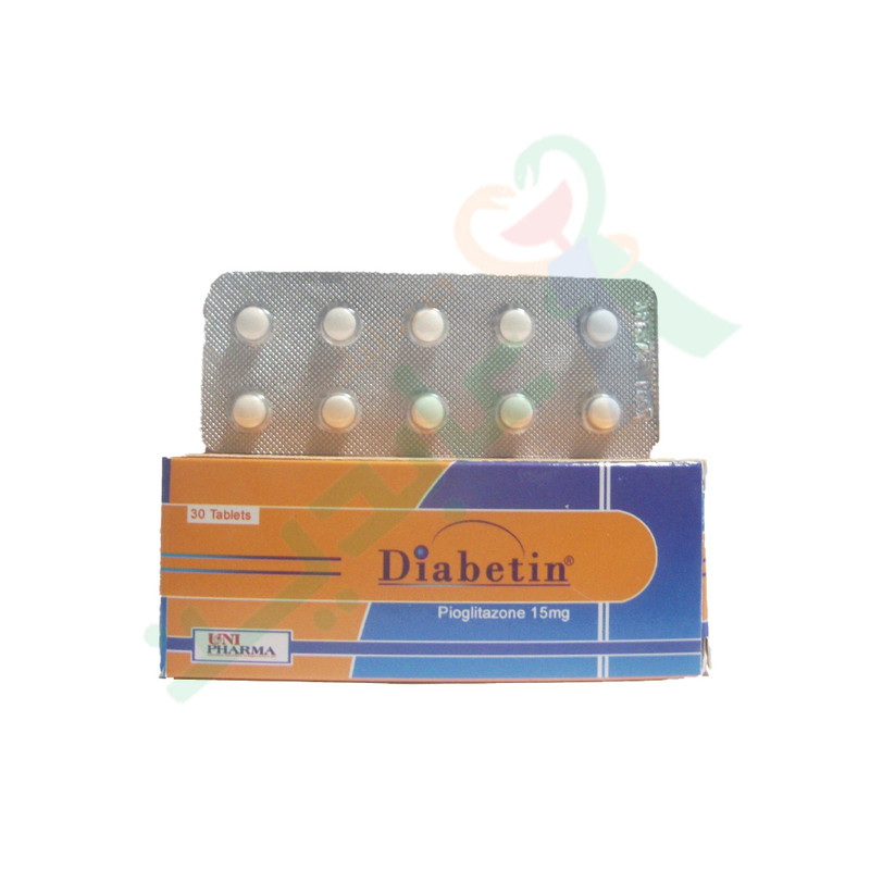 DIABETIN 15 MG 30 TABLET