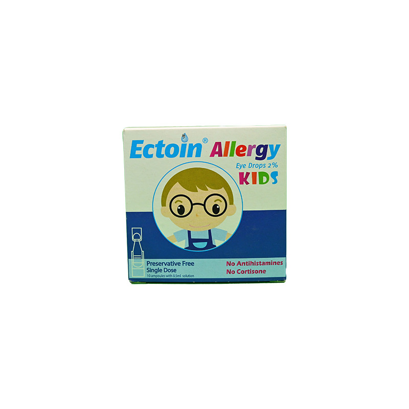 ECTOIN ALLERGY KIDS 2% 0.5 ML 10 AMP EYE DROPS