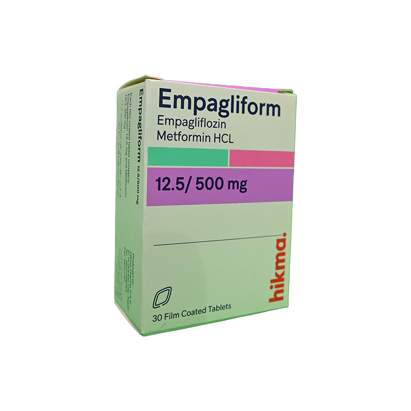 EMPAGLIFORM 12.5/500 MG 30 TABLET