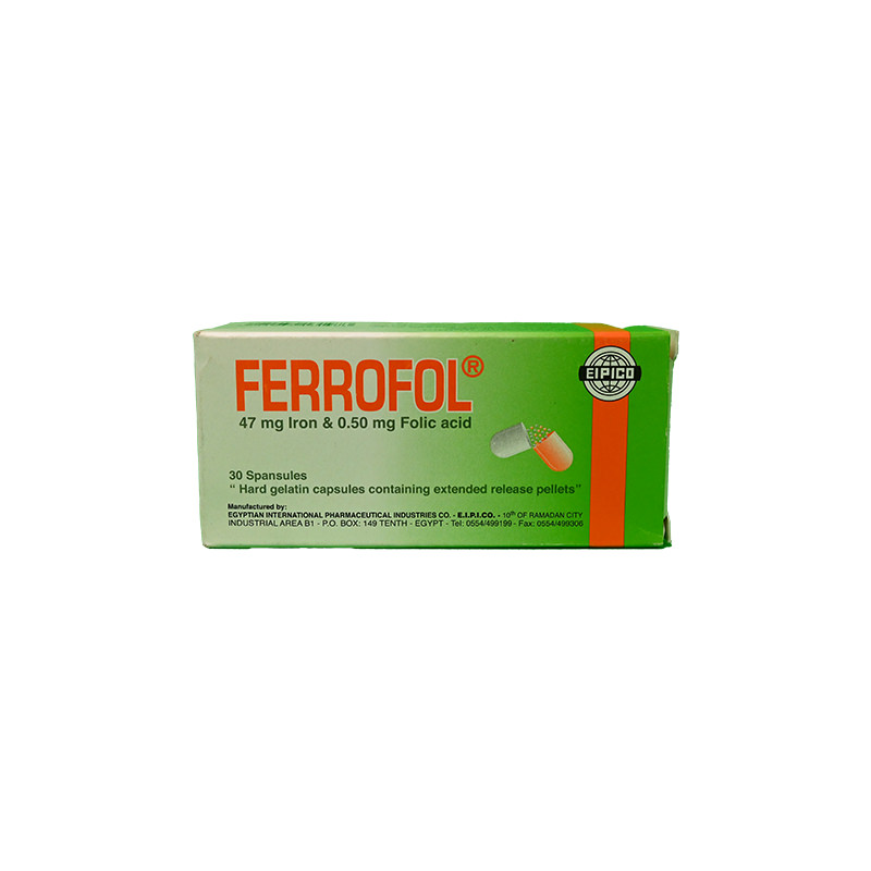 FERROFOL 30 CAPSULES
