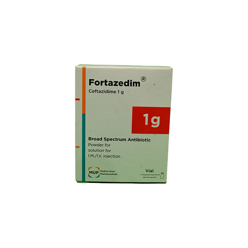 FORTAZEDIM 1GM VIAL