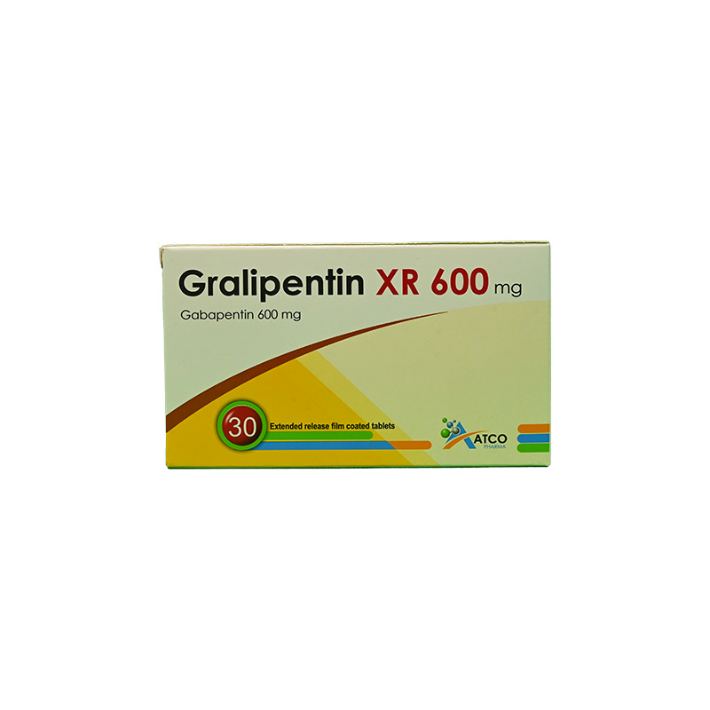 GRALIPENTIN 600XR MG 30 TABLET
