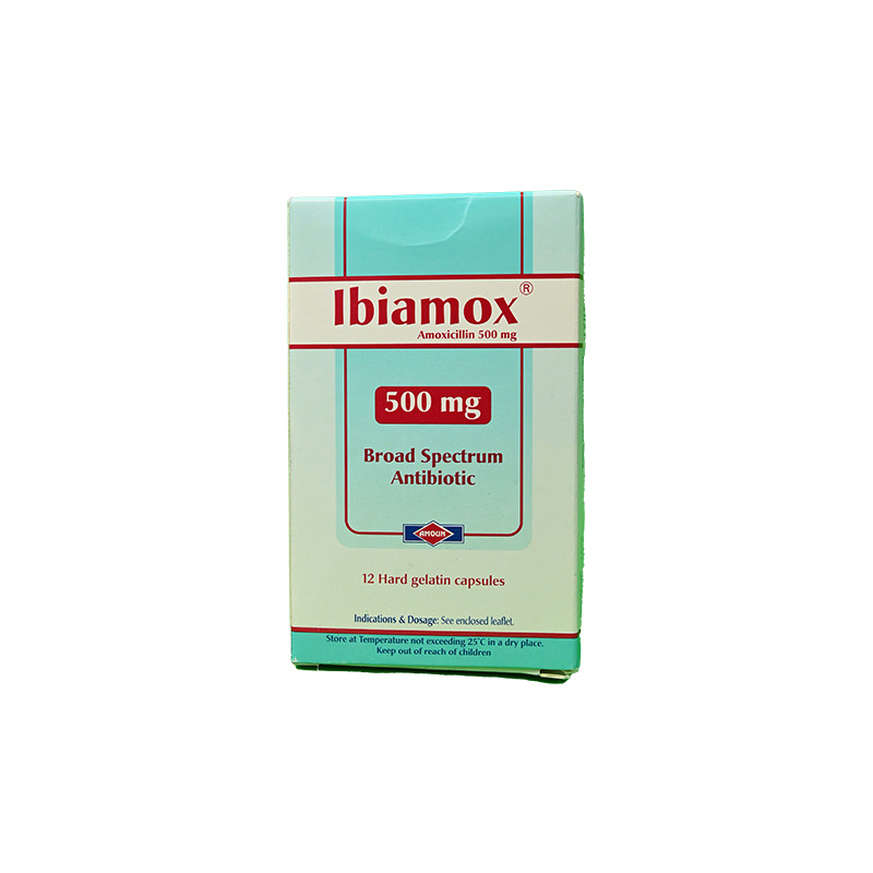 IBIAMOX  500 MG  12 CAPSULES