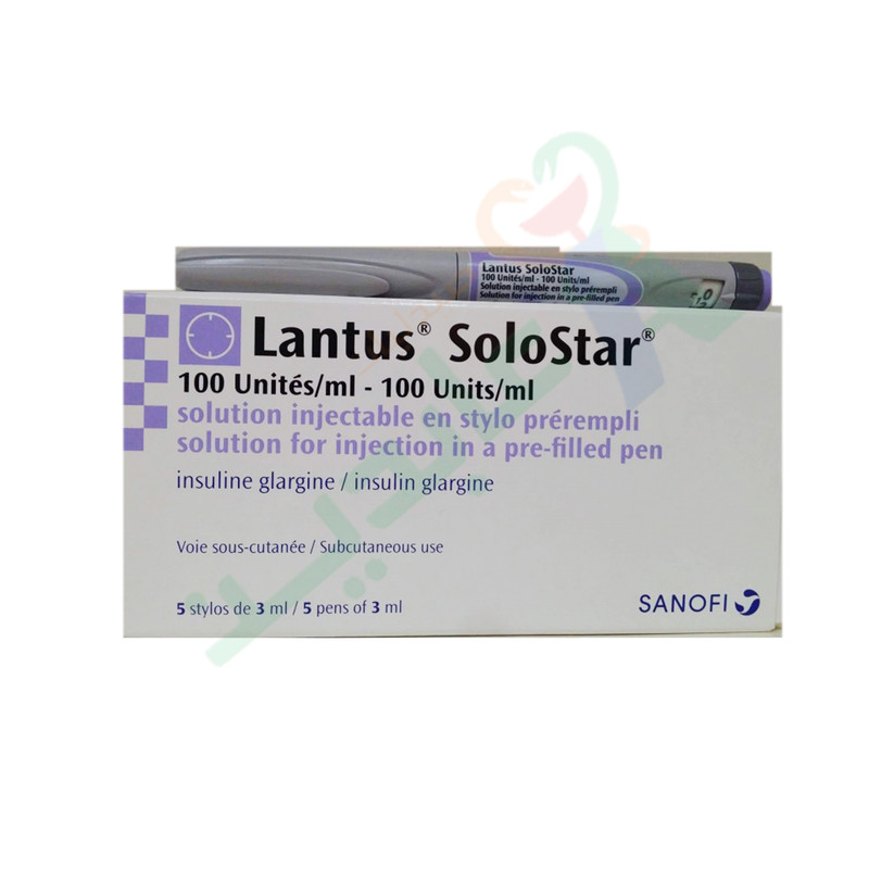 LANTUS SOLOSTAR 100 U.I 5 PEN