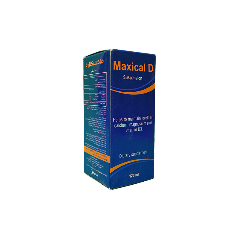 MAXICAL D SYRUP 120 ML