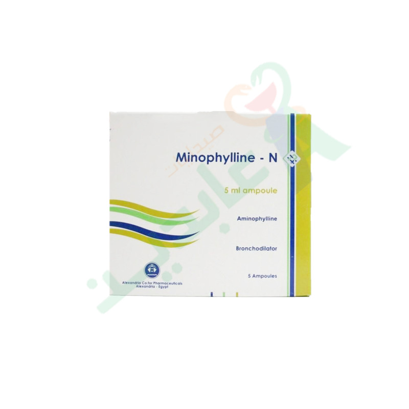 MINOPHYLLINE N 500 MG 5 AMPULES