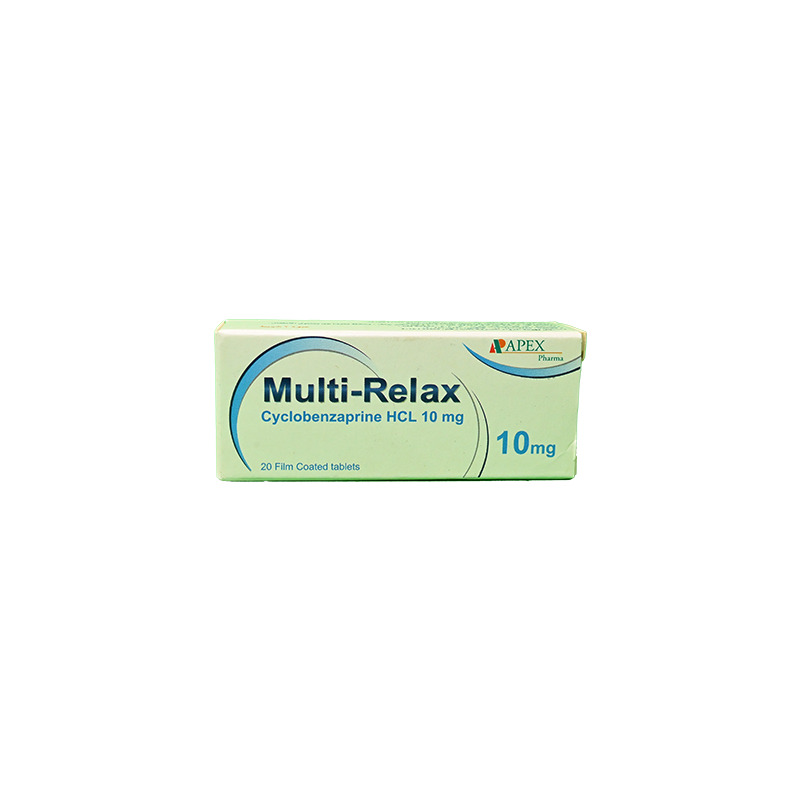 MULTI RELAX 10 MG 20 TABLET